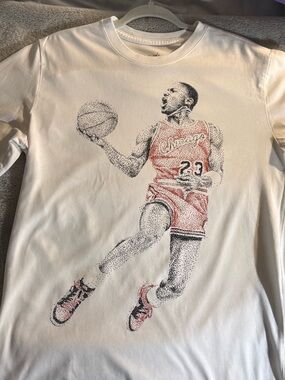 Nike Jordan Brand Tee - “Pointillism” Graphic T-Shirt Mens Size Medium